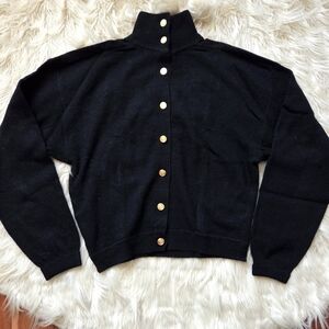 Forenza Black Blazer with Gold Buttons